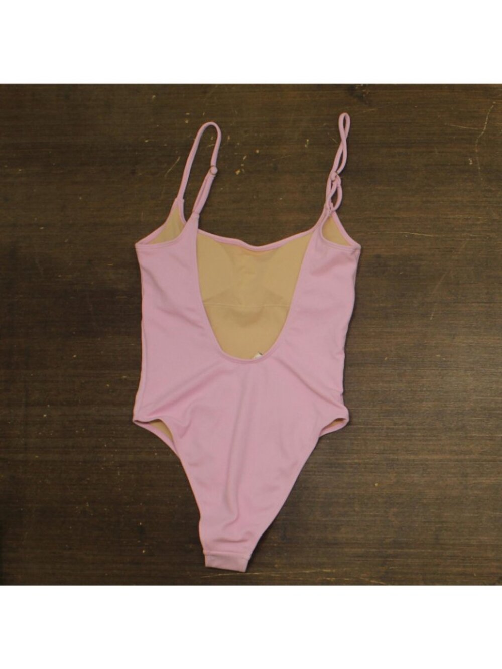 NWT Cotton On Scoop-Back Cheeky One-Piece Swimsuit Pirouette Crepe Purple Pink S - Picture 6 of 10